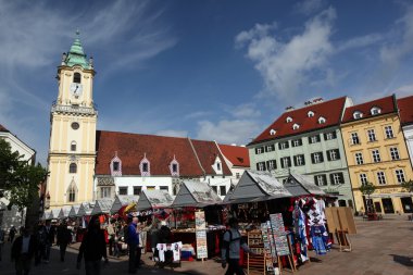 Avrupa Slovakya Bratislava şehir