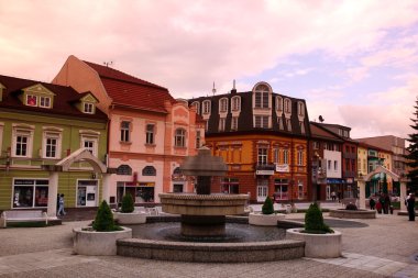 Slovakya'da Tantra'daki Poprad kasabası