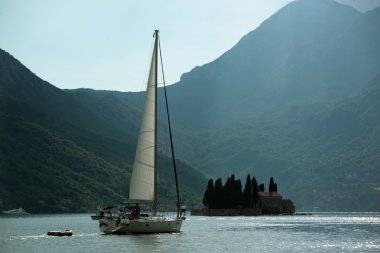 Europe Balkan Karadağ Persat Kotor Koyu'ndaki