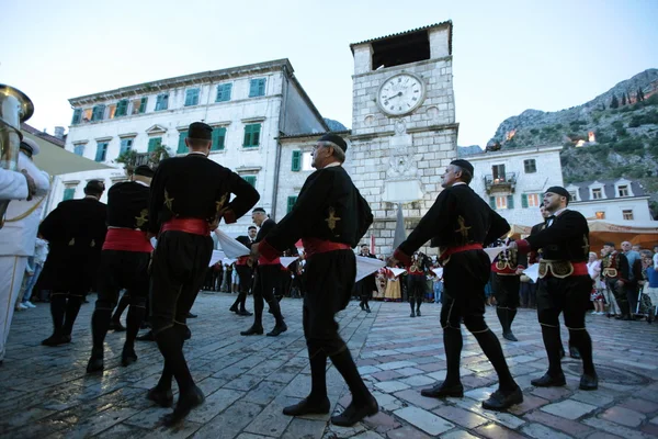 The old town of the city Kotor — Stock Photo, Image