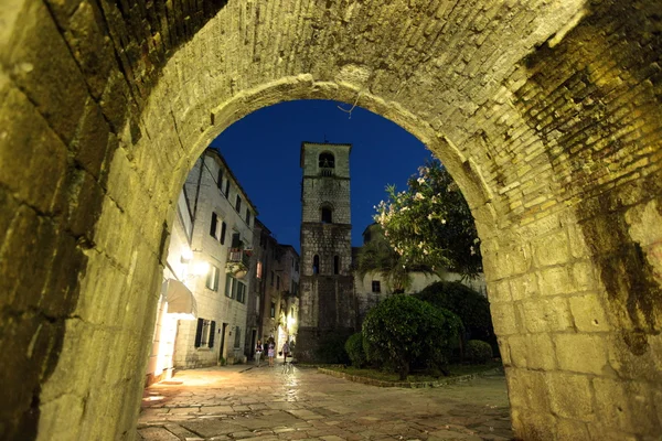 Old town of the city Kotor — Stock Photo, Image