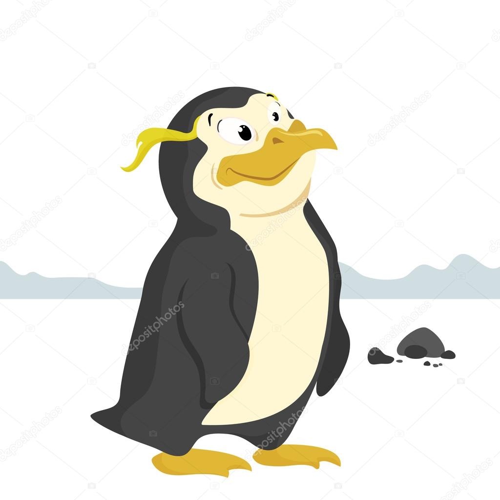penguin isolated vector