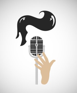 Rockabilly düz afiş