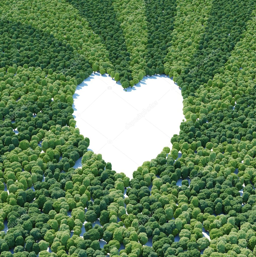 Heart forest