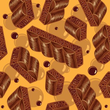 çikolata pürüzsüz desen.