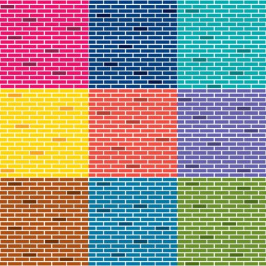 tuğla duvar Dikişsiz desen