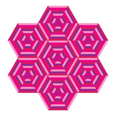 farklı renklerde Mozaik