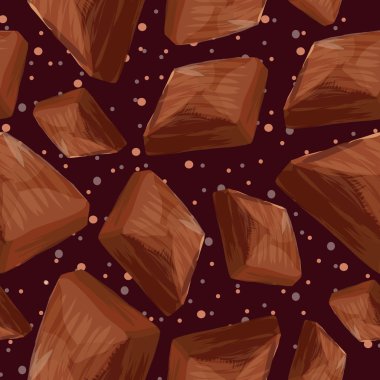 çikolata pürüzsüz desen.