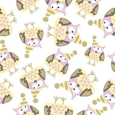 Baykuşlarla kusursuz desen