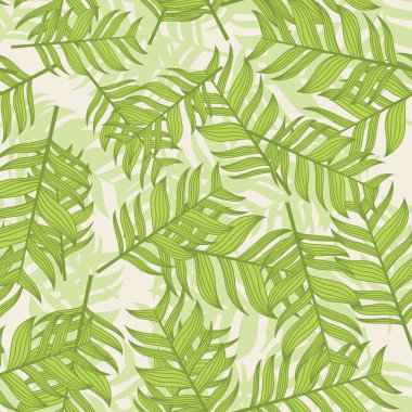 palmiye yaprakları arka plan.