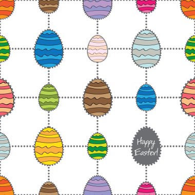 Easter seamless pattern. clipart
