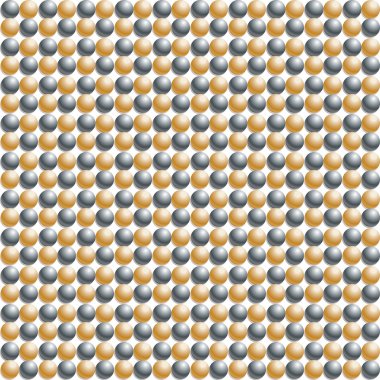 Altın ve Gümüş Boncuklar arka plan