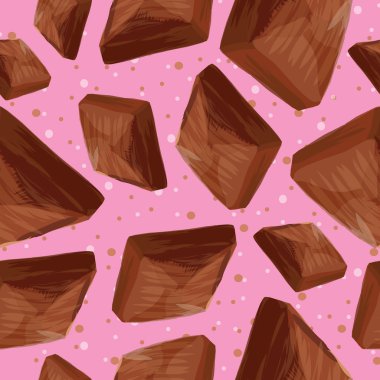 çikolata pürüzsüz desen.