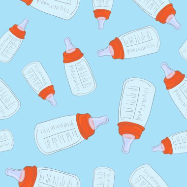 Erkek Bebek Şişeler.