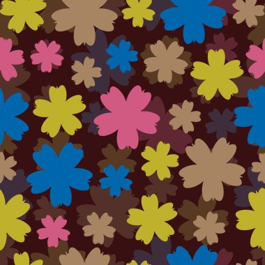 çiçek arka plan seamless modeli.