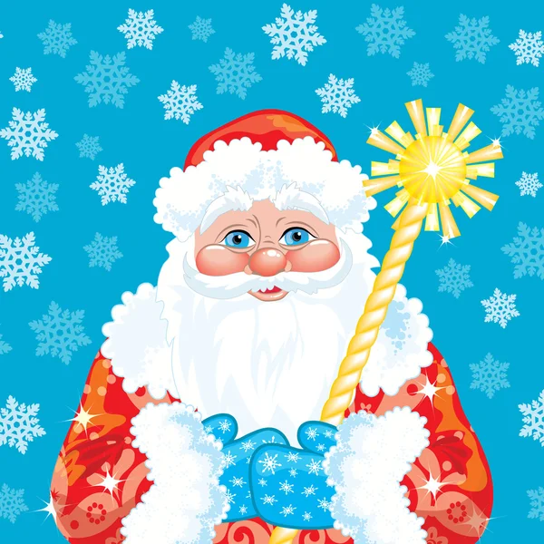 Grandfather Frost — Stock Vector