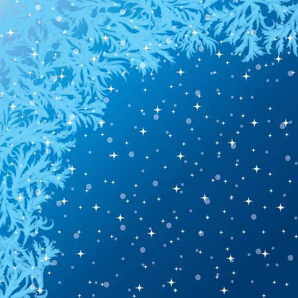 Frost mönster — Stock vektor