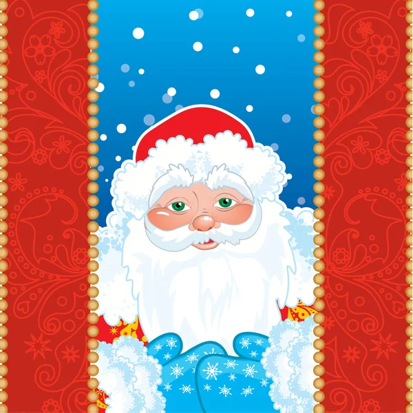 Grandfather Frost. Santa Claus — Stock Vector