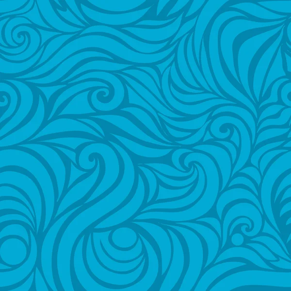 Хвилі. безшовного фону — стоковий вектор