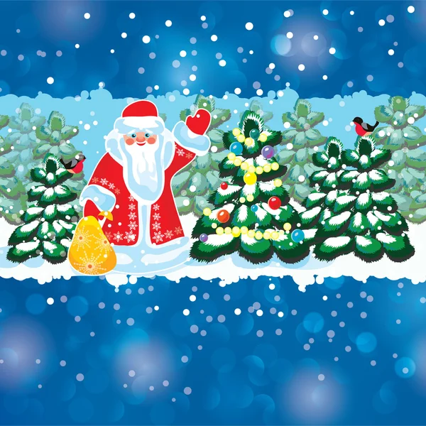 Santa Claus. — Stock Vector