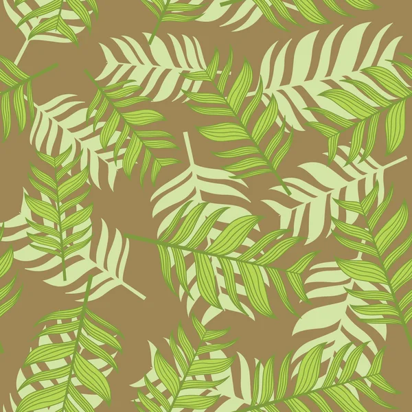 Пальмового листя фону . — стоковий вектор