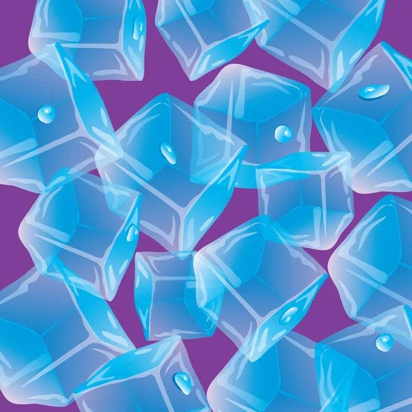 Gotas de hielo . — Archivo Imágenes Vectoriales