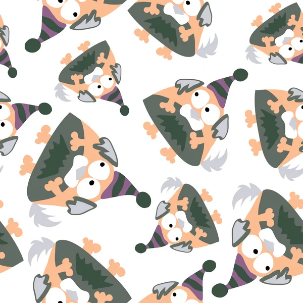 Dogs seamless pattern. — Stock Vector