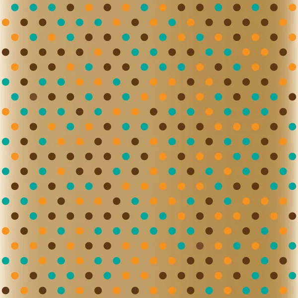 Vintage Polka Dots — Stockvektor