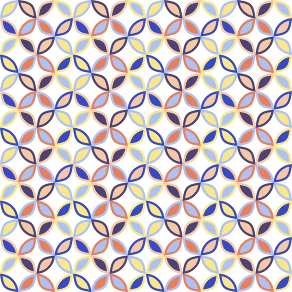Seamless  geometric circle pattern. — Stock Vector