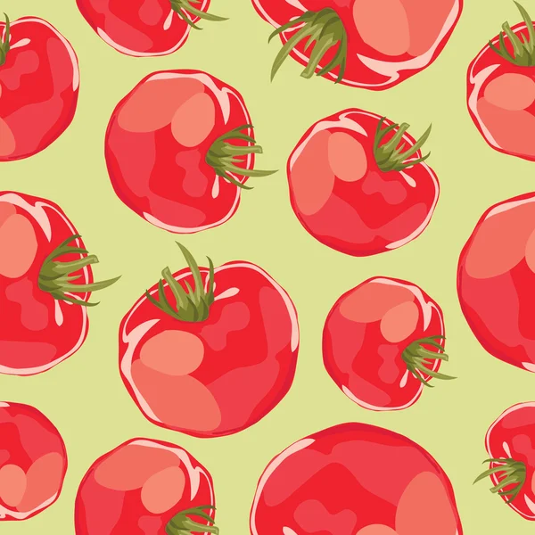 Tomatoes background. — Stock Vector