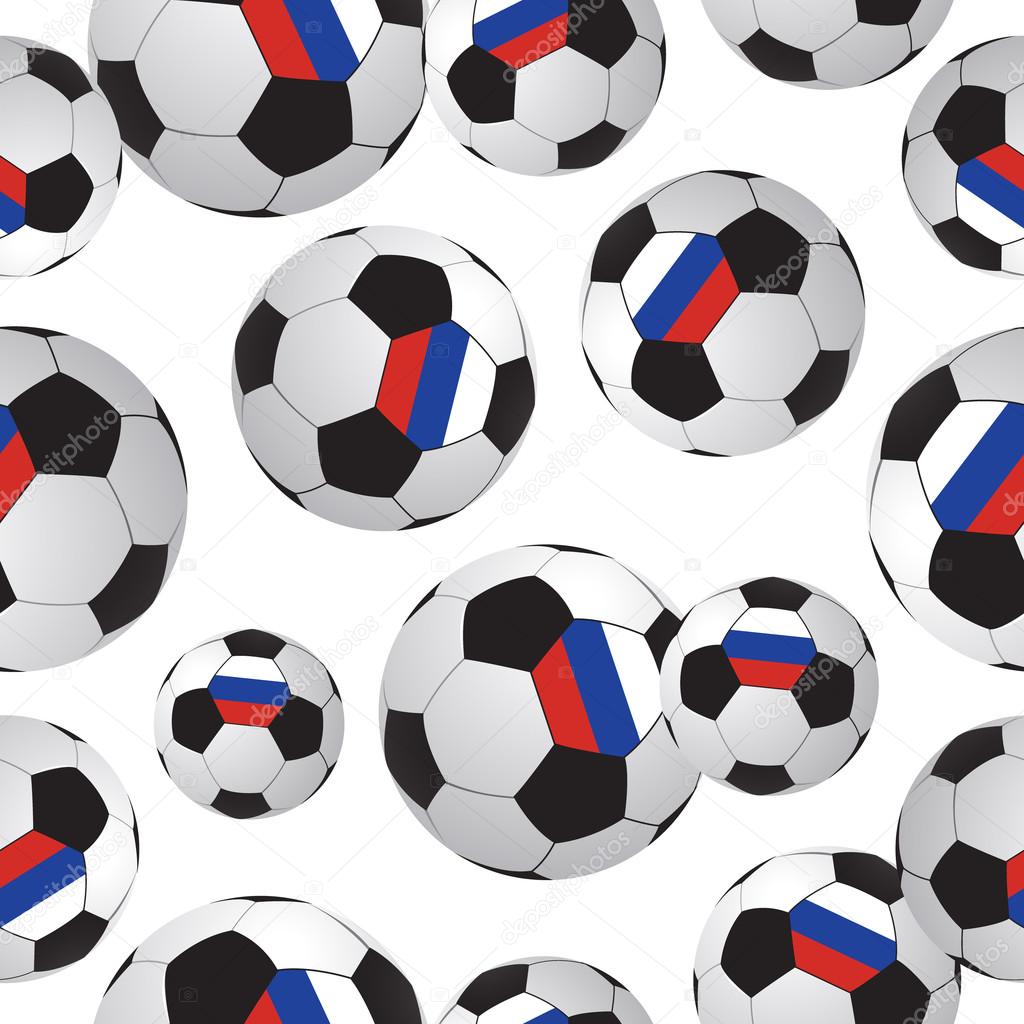 Footballs. texture soccer ball.