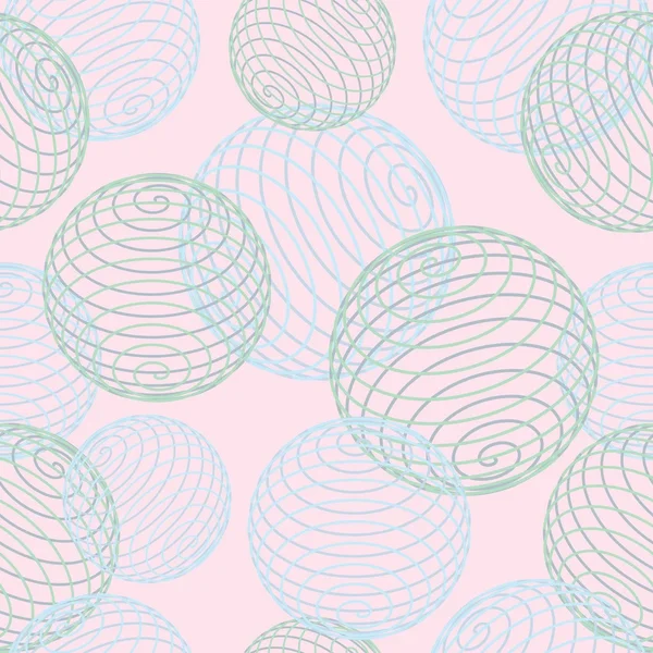 Fond abstrait des boules — Image vectorielle
