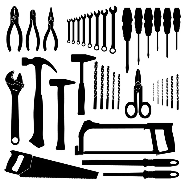 Icons of tools — Stock Vector