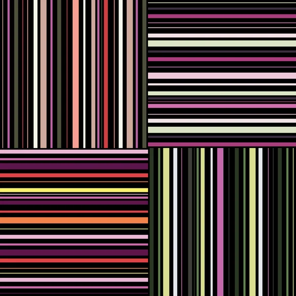 Striped. Seamless abstract pattern. — Stock Vector