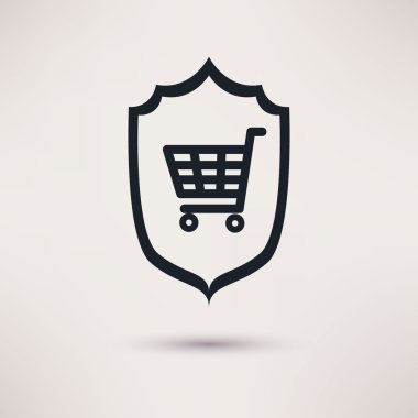 Alışveriş ve kalkan. Tüketici koruma iz