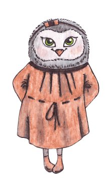 Elbise şirin baykuş.