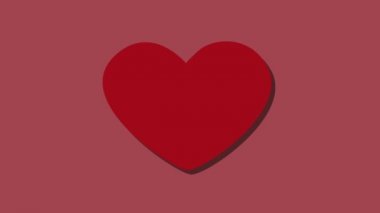 Kalp patlama ile renkli küre orbs