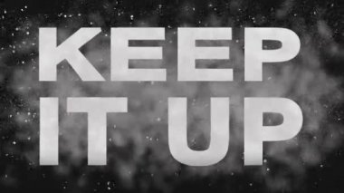 Motivasyonel animasyon metin almak o yukarıya. Inpired Intro başlıkları