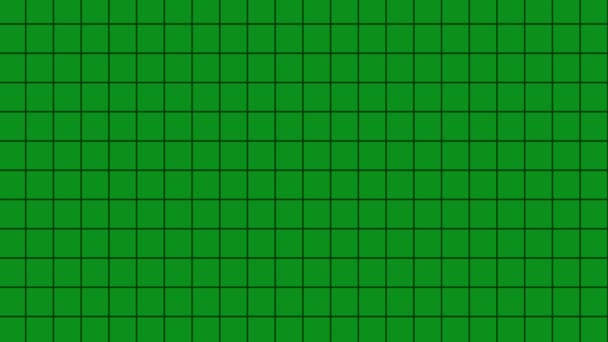 Diagramic Hud gränssnitt - grön skärm. Hi-Tech koncept. — Stockvideo