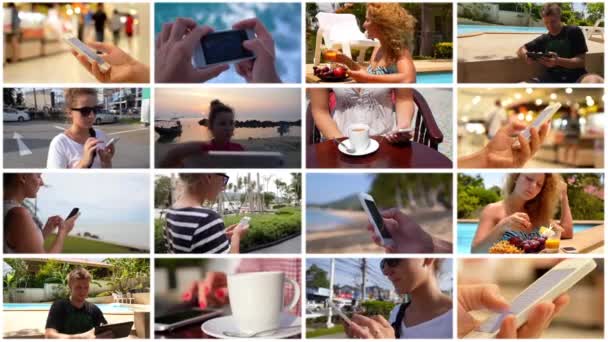 Utilisation de Smartphone - Montage — Video