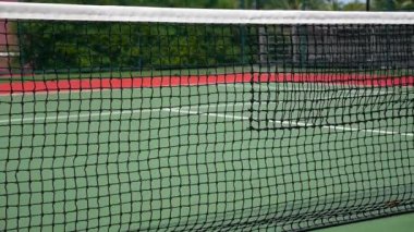 Tenis topları. Ağır çekim.