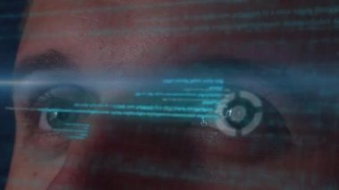 Fütüristik teknoloji. Skifi dijital Hud. Yüksek teknoloji kavramı