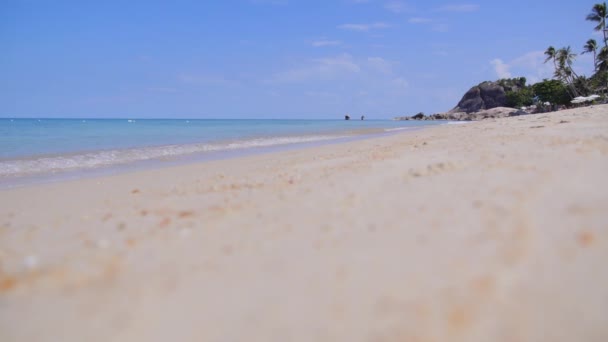 Playa y mar — Vídeos de Stock