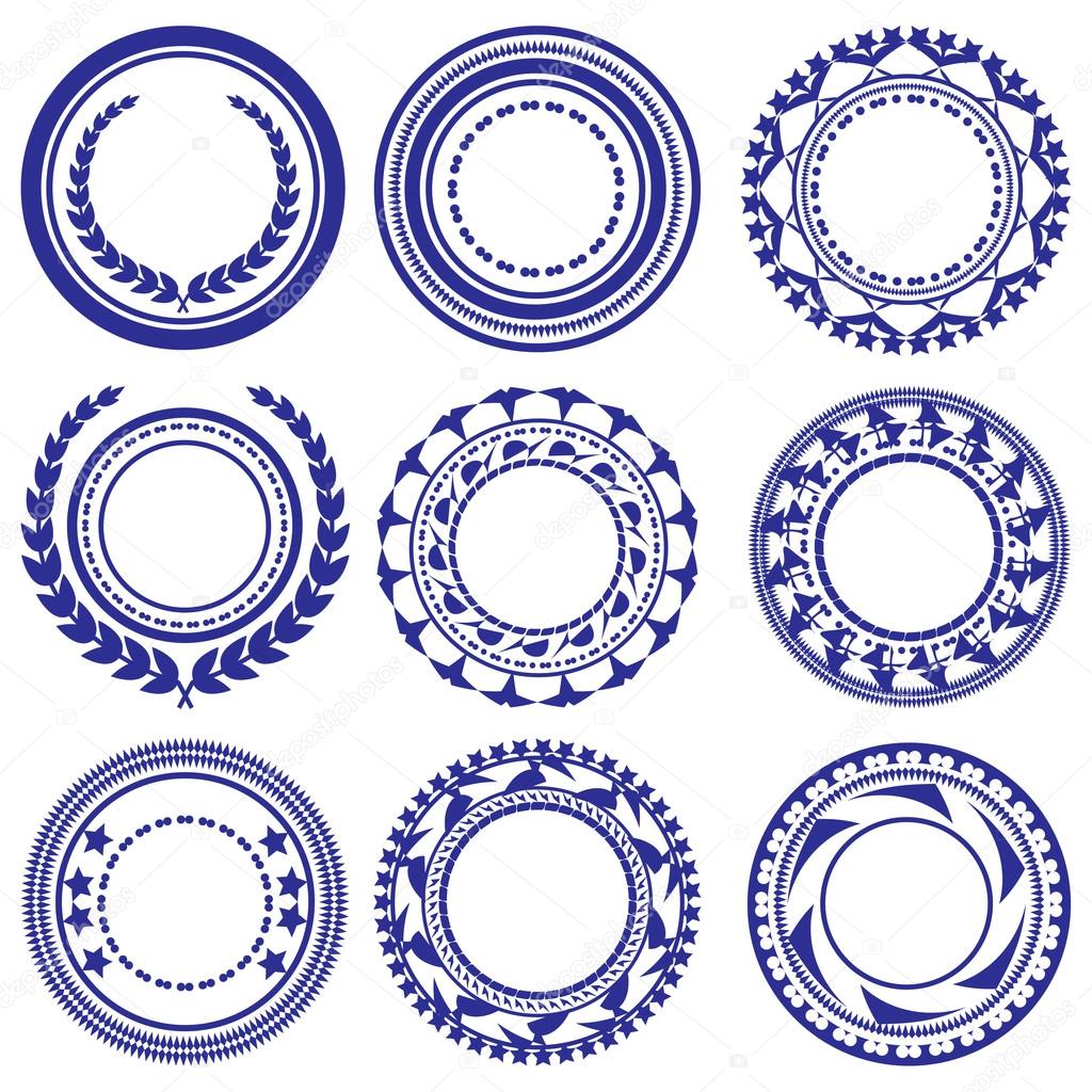 Circle Elements Pattern
