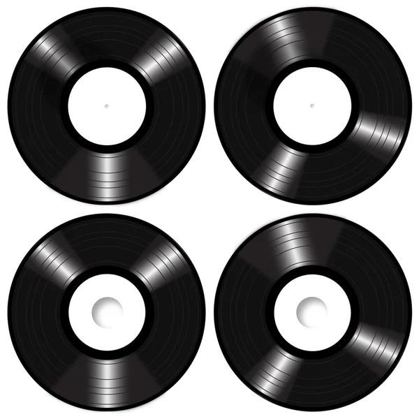 LP vinil kayıtları Mockup vektör