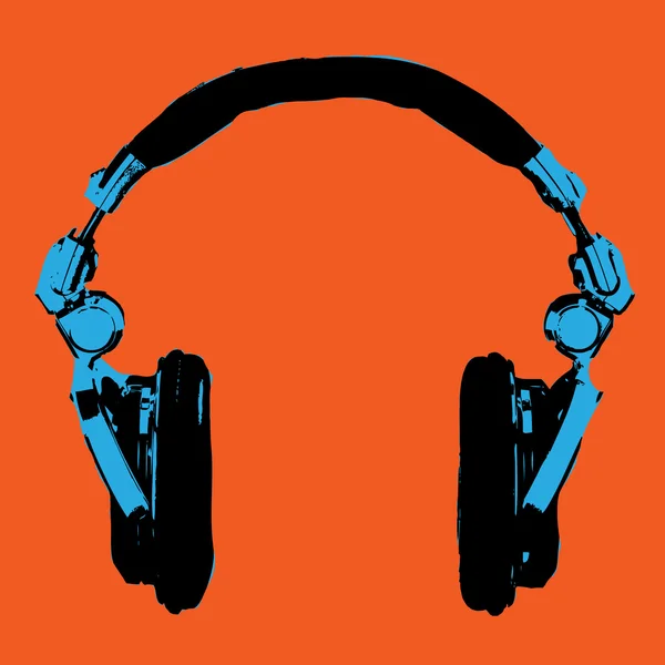 Kulaklık Pop sanat vektör