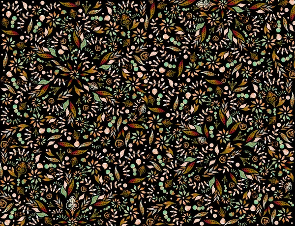 Bright background picture with oil paints. Colorful mosaic