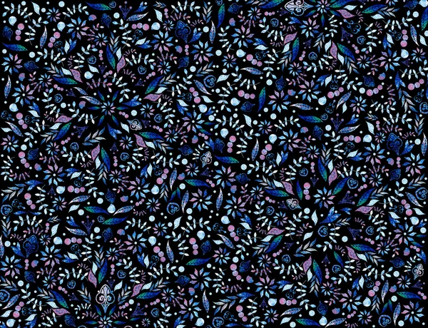 Bright background picture with oil paints. Colorful mosaic.