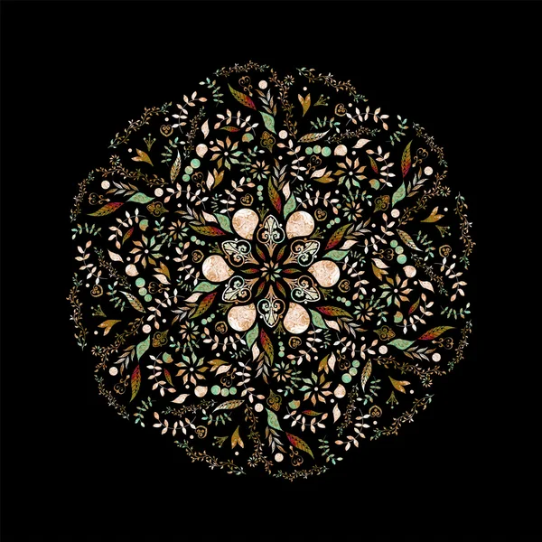 Bright background picture with oil paints. Colorful mosaic. Floral pattern ornament. oil paint. Pattern flowers, painted with oil paints. Flower mosaic. Floral pattern ornament.