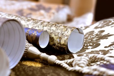 Duvarlar için duvar kağıdı. Sanat fotoğraf makro